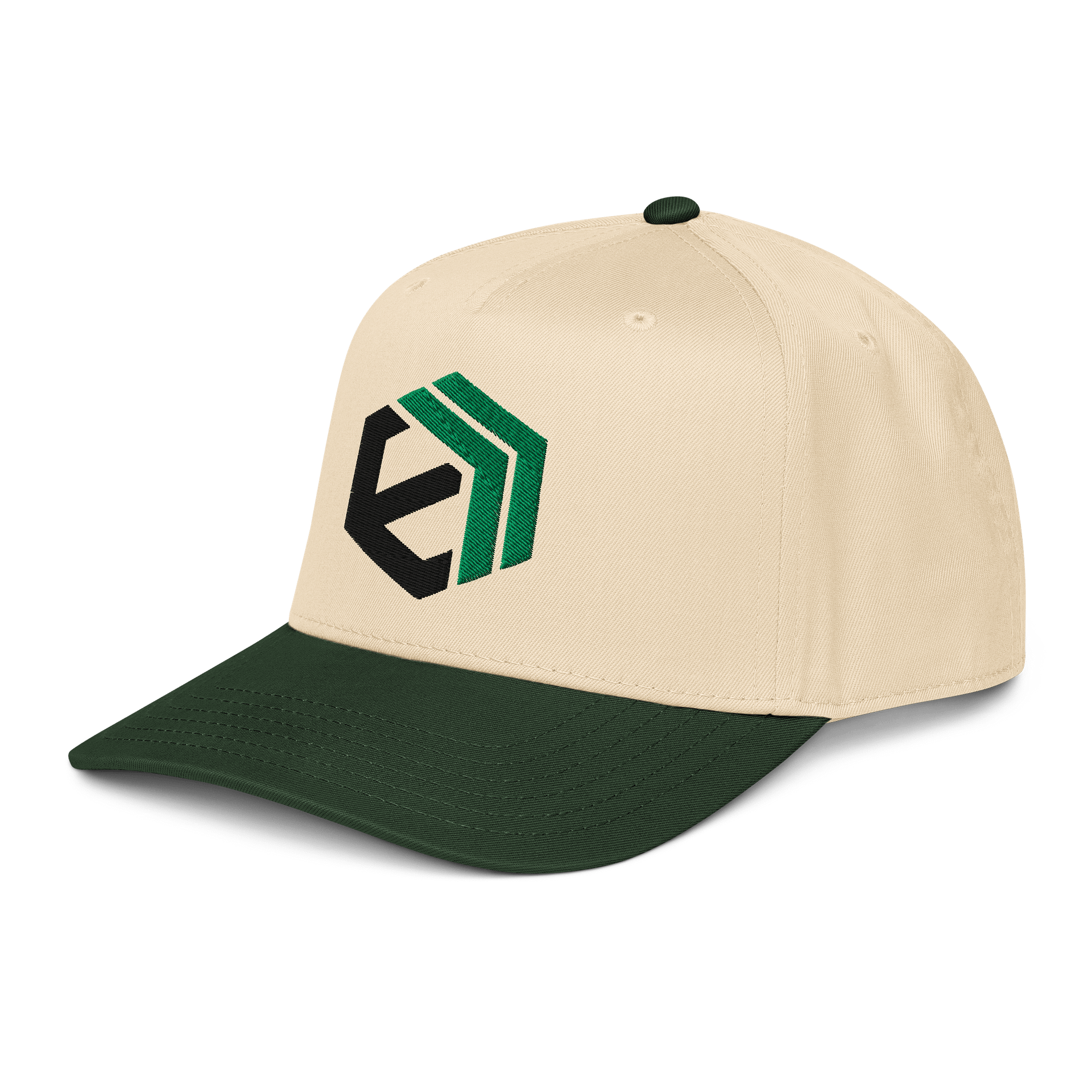 E-Estate Embroidered Logo Hat – Sand & Forest Edition product image (3)