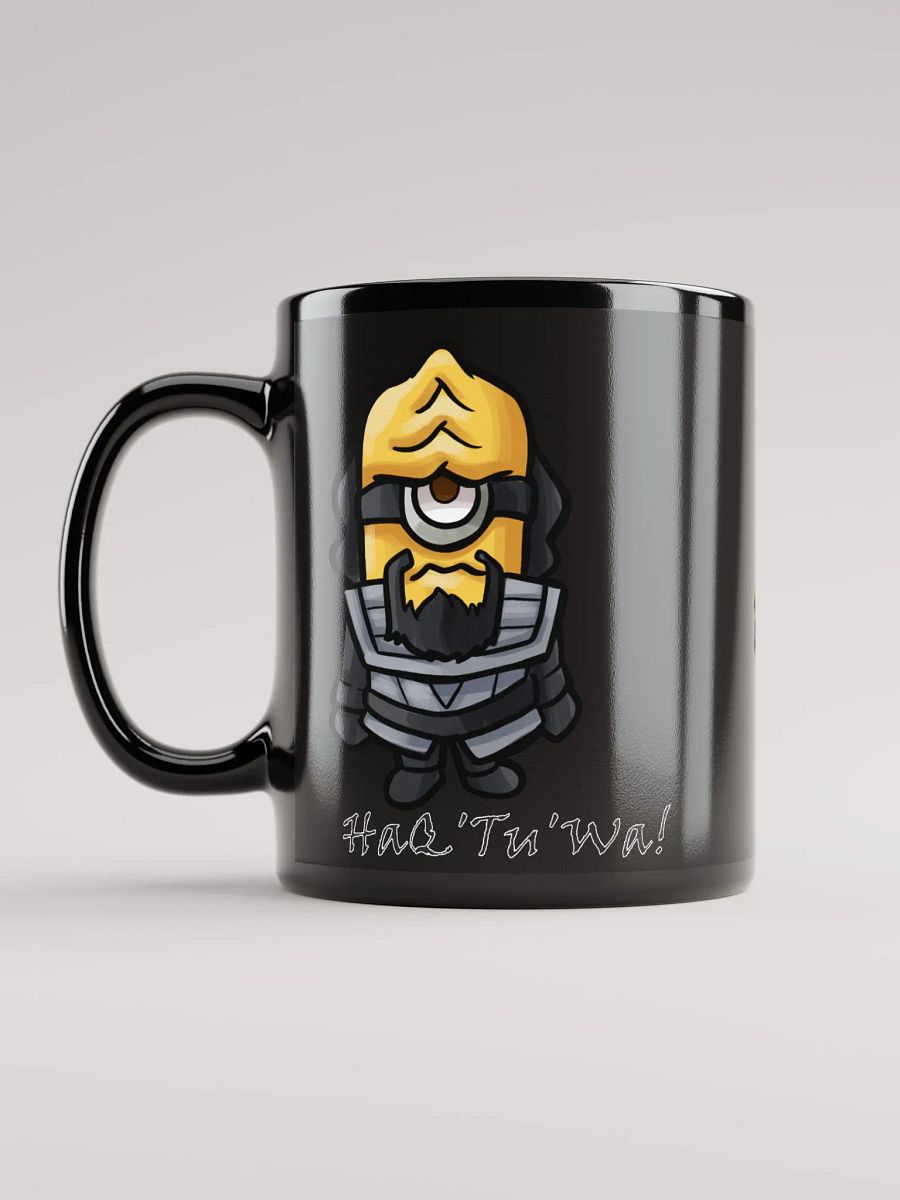 HaQ'Tu'Wa! Black Glossy Mug product image (6)