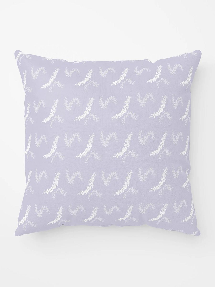Spring Spritz Throw Pillow - Lavender Grey product image (5)