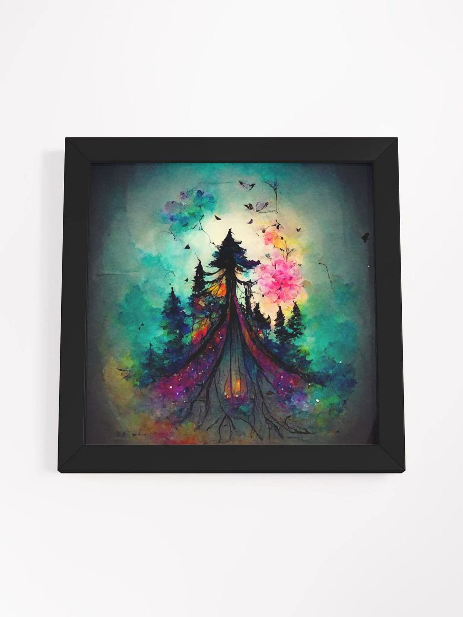 Mystic Black Matte Art Print product image (17)