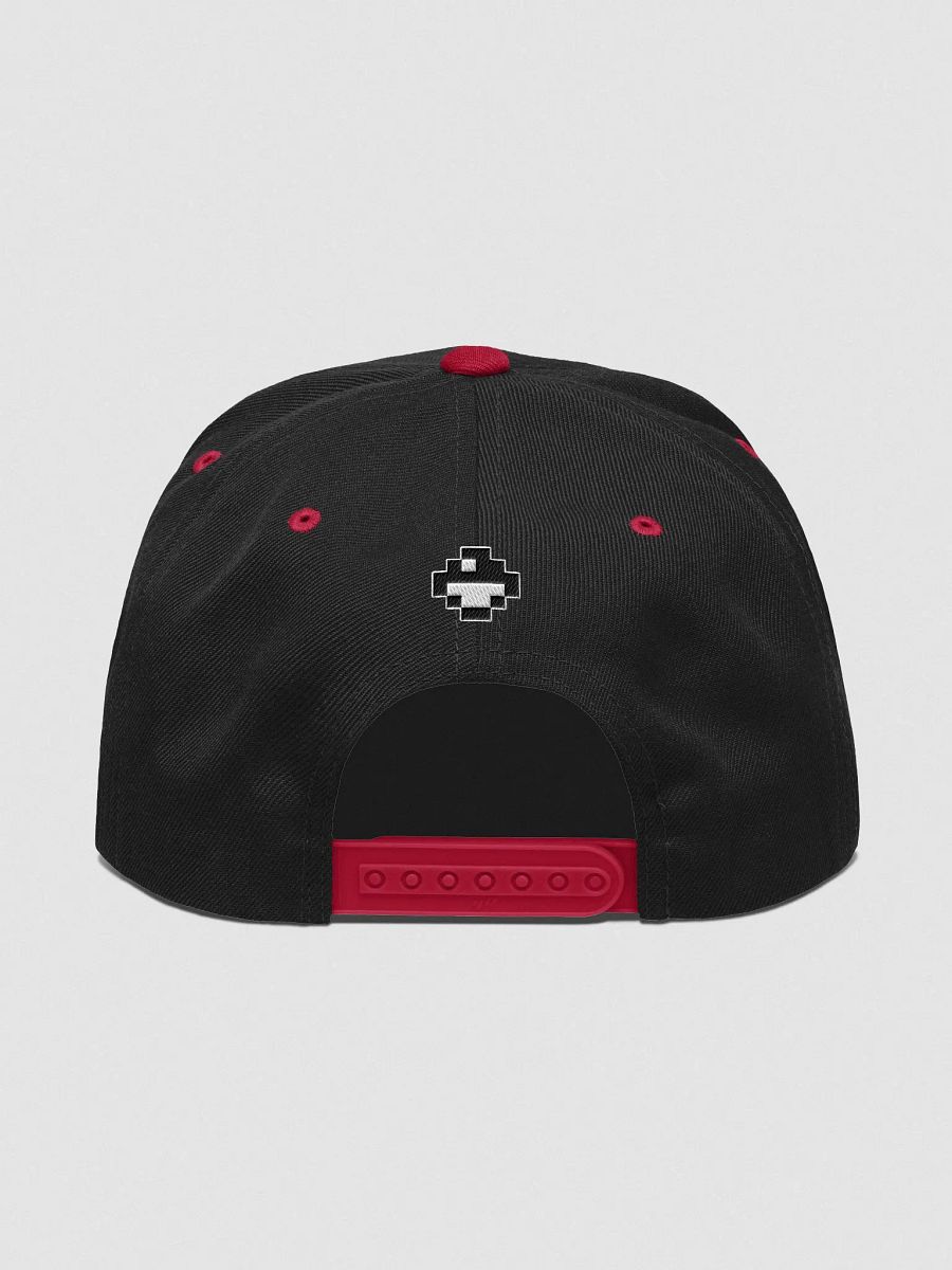 Metal Red Katakana Logo - Yupoong Wool Blend Snapback Cap product image (4)