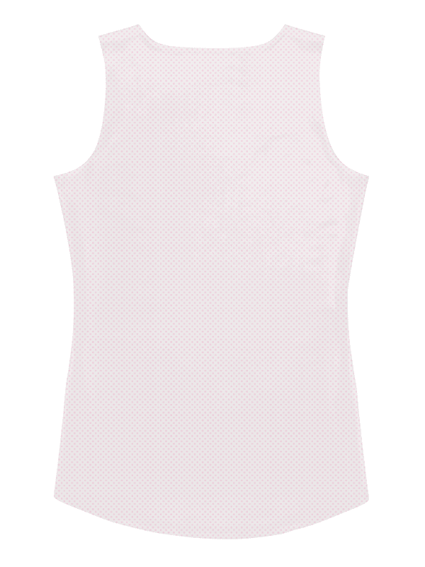 Gingham Cherry Women's Tank Top With Pink Polka Dots product image (6)