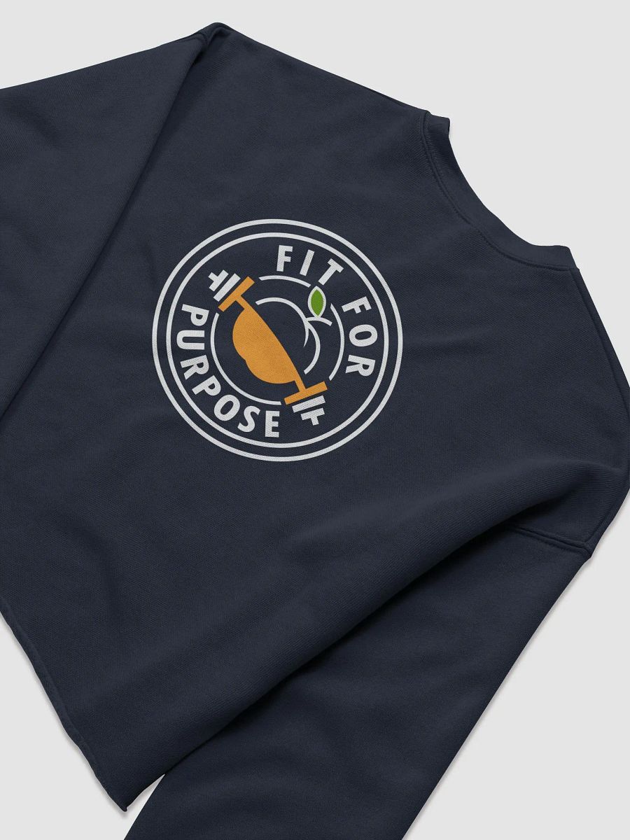Premium Fleece Crop Sweat (White Logo) product image (8)