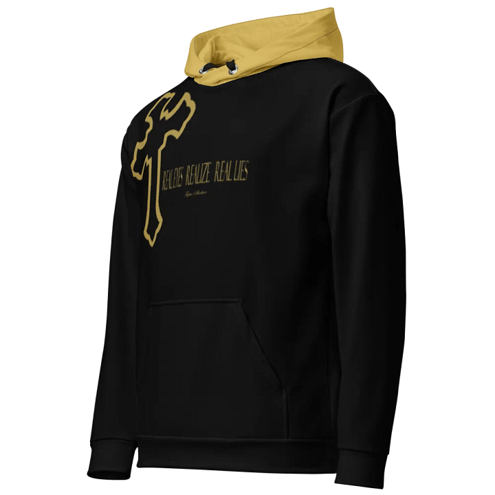Real Eyes Realize Real Lies w/Cross - Tupac - Unisex Hoodie product image (2)