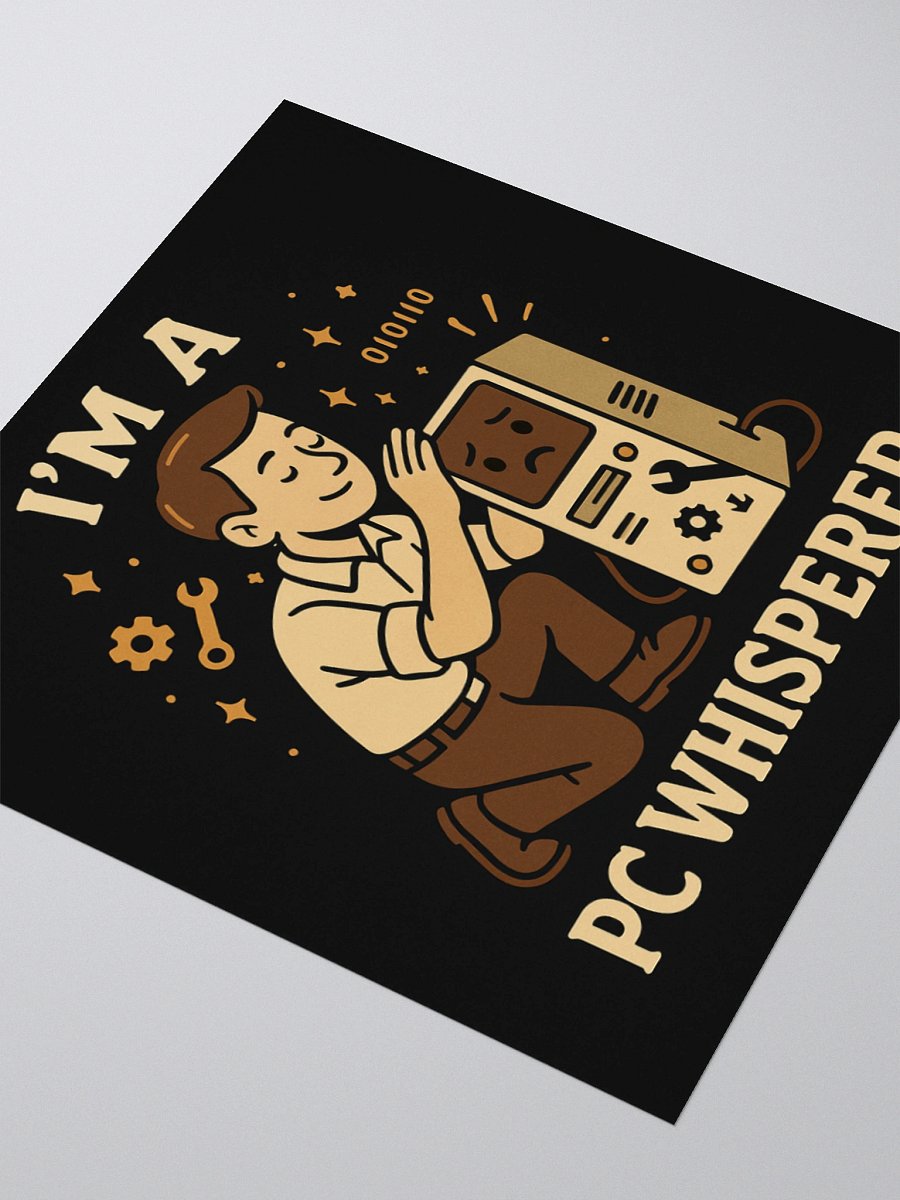 I'M A PC WHISPERER - STICKER product image (6)
