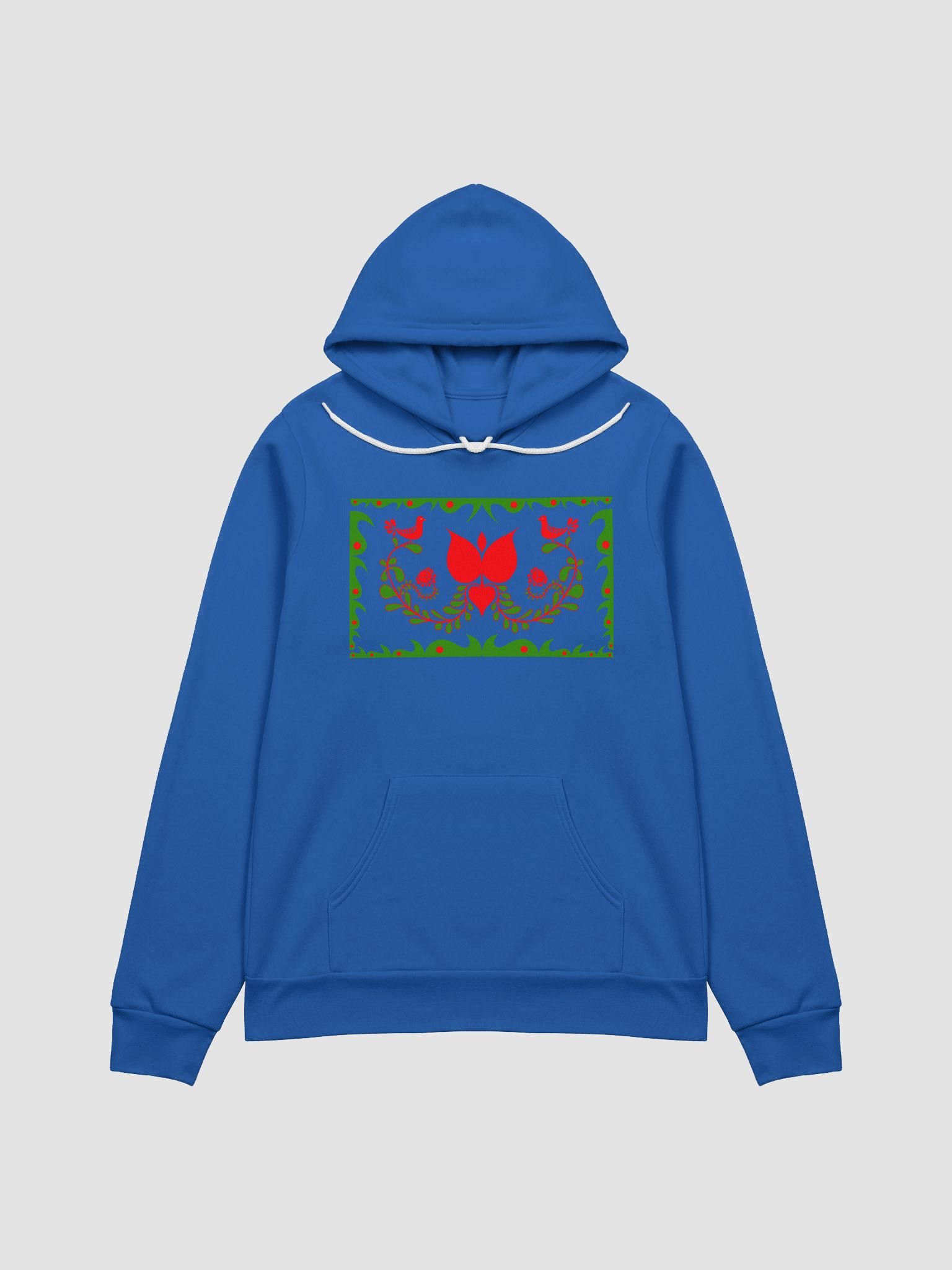 Hungarian Floral Blues Hoodie product image (1)