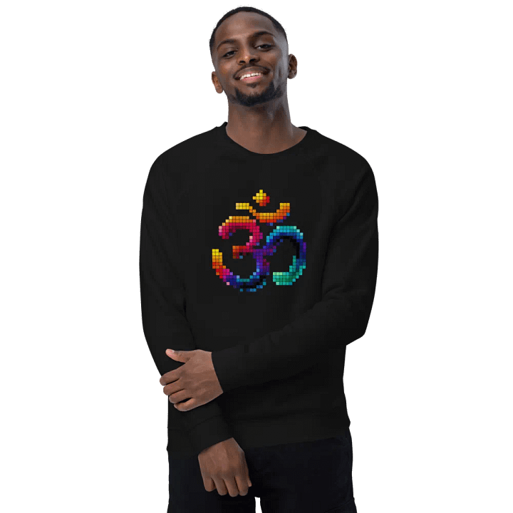 Om Pixel Vibes Sweatshirt product image (2)