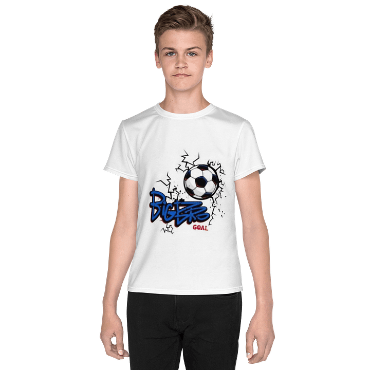 Kids Youth Crew Neck T-Shirt Big Bro Slogan All-Over Print product image (1)