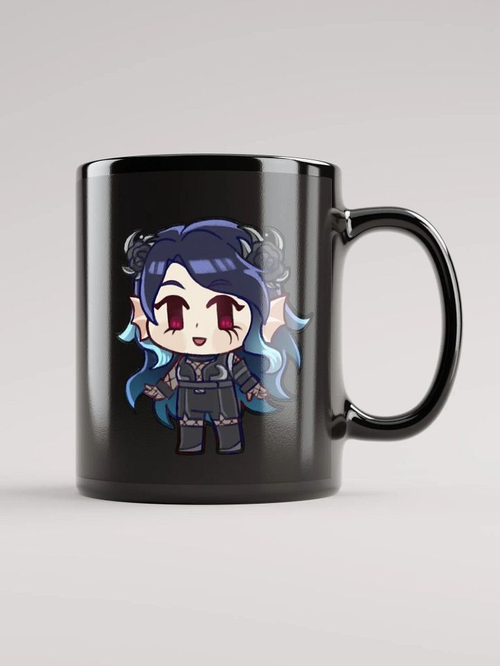 Chibi Lily Cyren + Logo Mug (11oz / 325ml) product image (1)