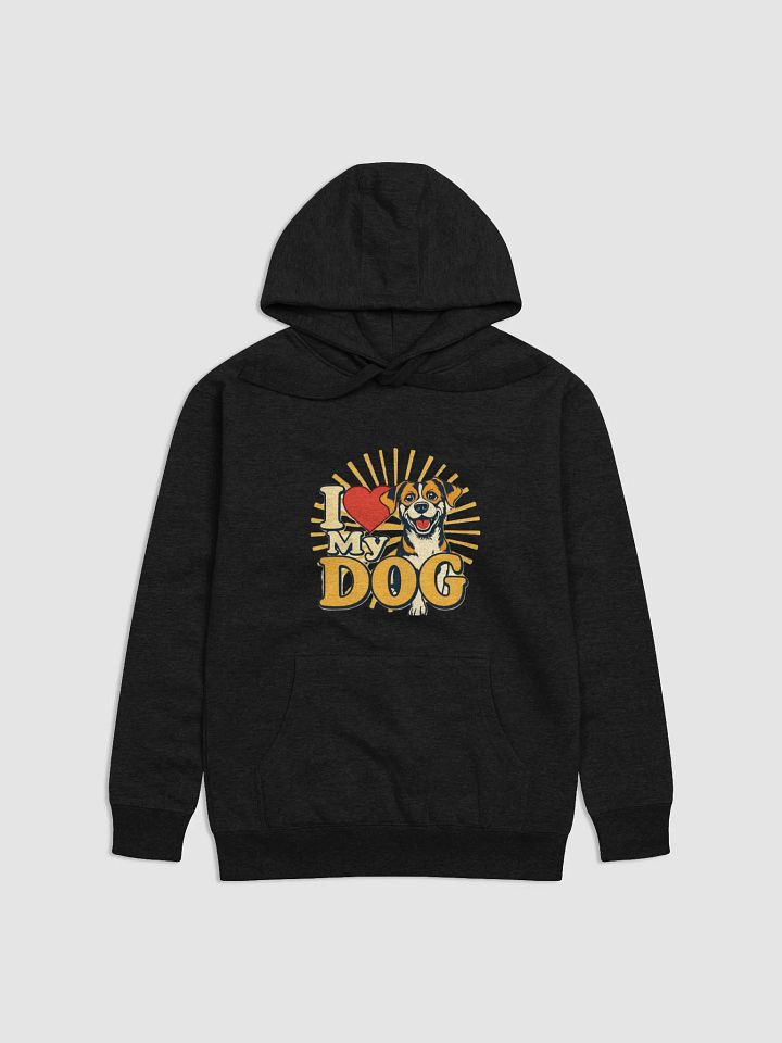 I Love My Dog Design Hoodie product image (10)