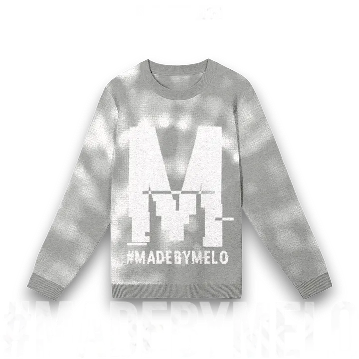 Twisted Grey MELO - Knit Sweater [Classic] | #MadeByMELO product image (1)