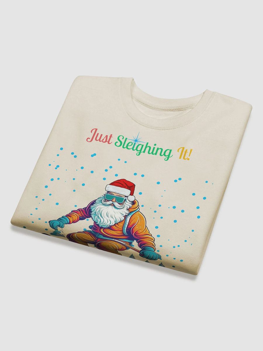 Santa Claus Snowboarding Sweatshirt product image (24)