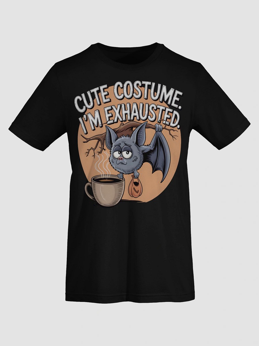 Exhausted Bat Coffee Break T-Shirt product image (68)