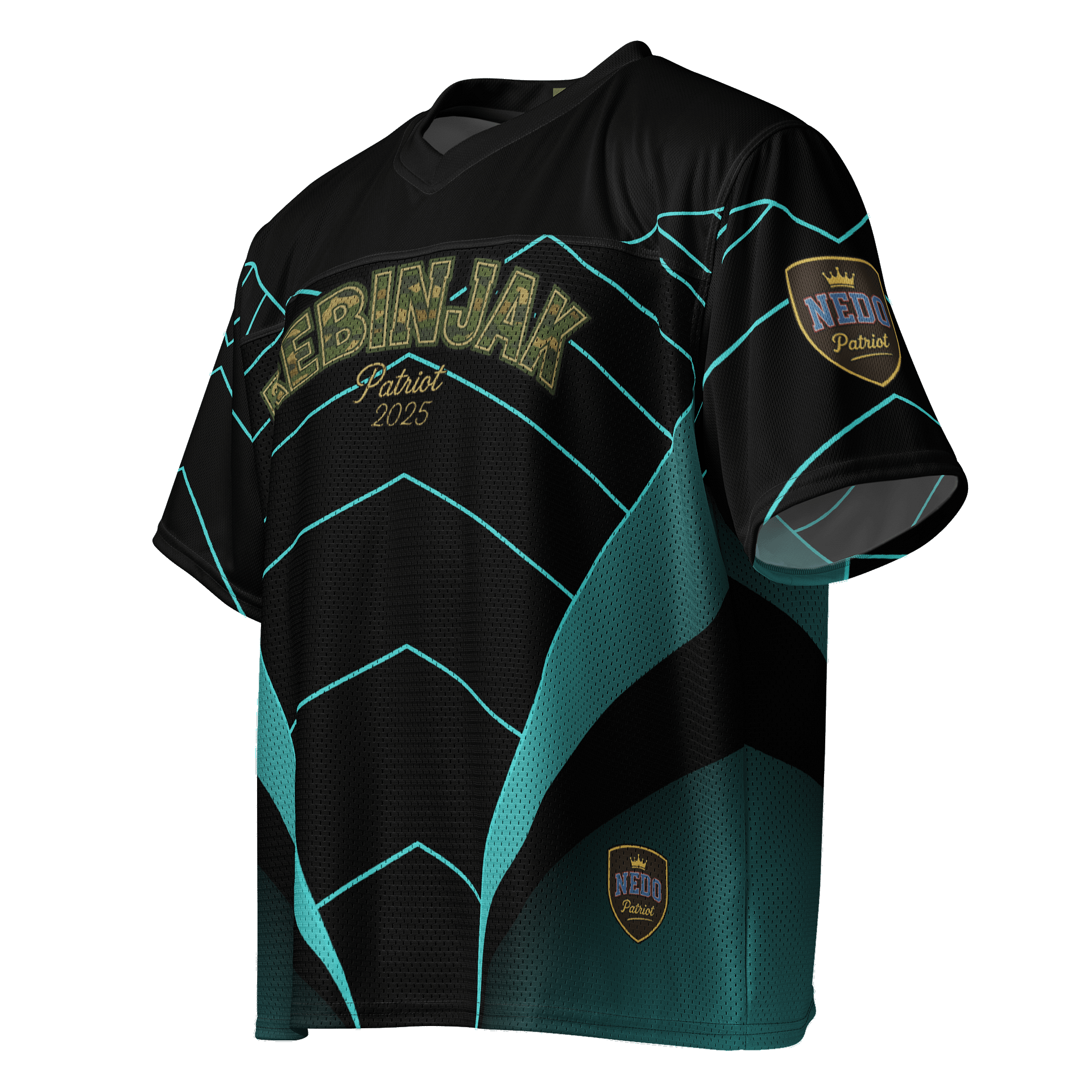 Futuristic Vibe All-Over Print Jersey product image (3)