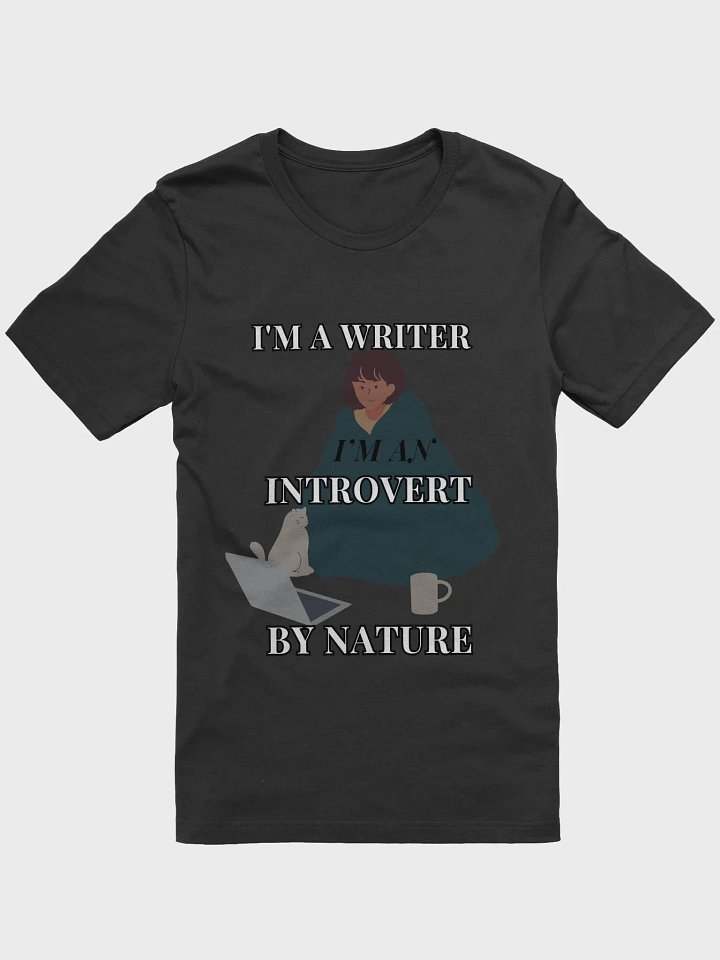 I'm a Writer: Introvert By Nature Shirt product image (1)