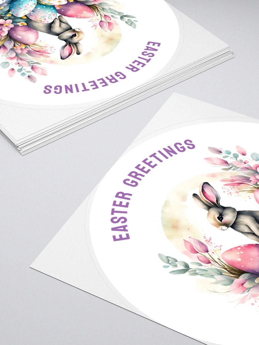 Floral Easter Bunny Greetings product image (5)