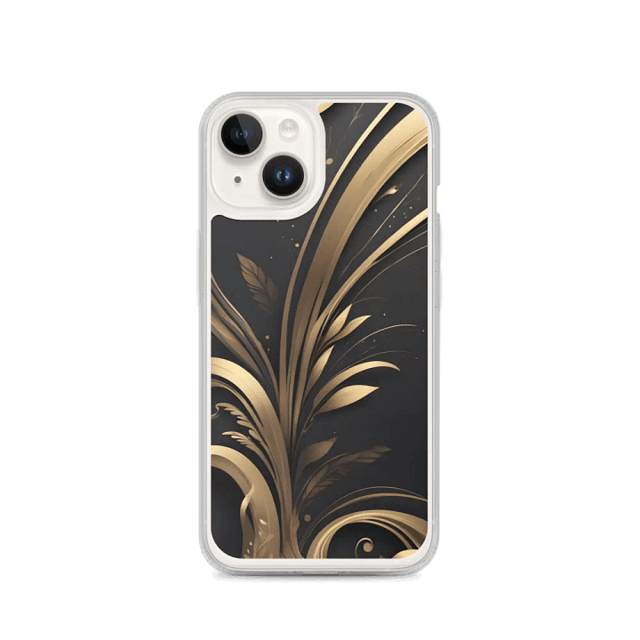 MagSafe® Clear Case for iPhone® – Auric Flora product image (1)