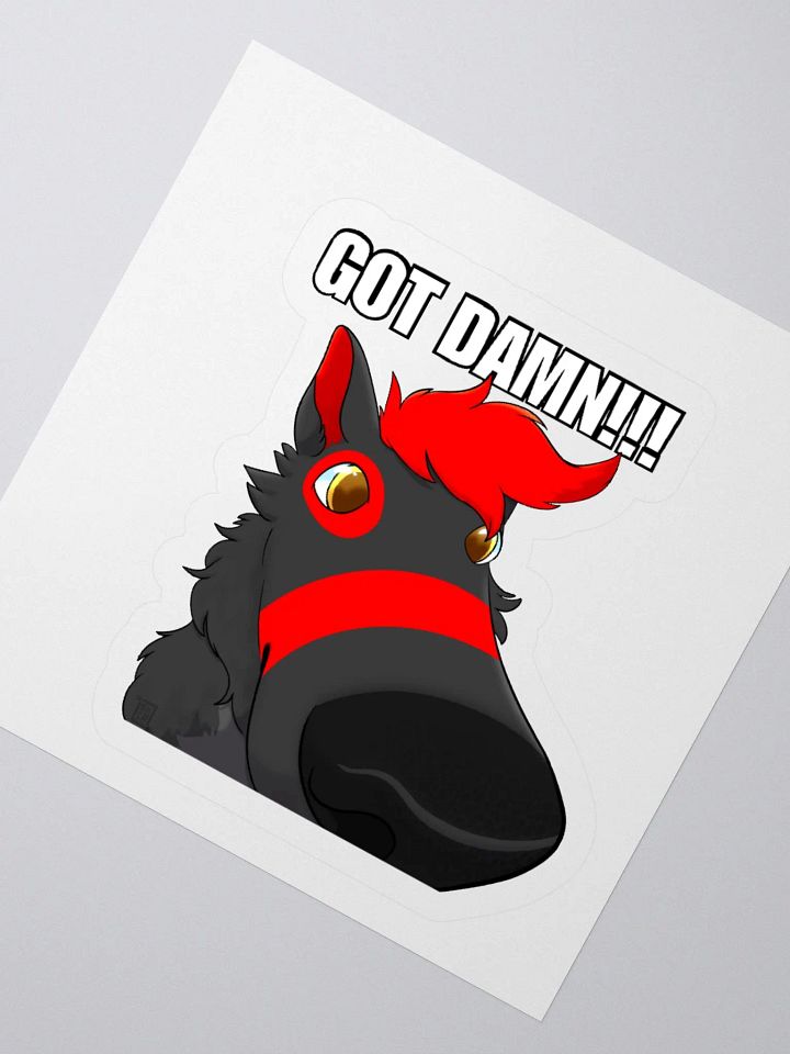 GOT DAMN!!! Sticker product image (5)