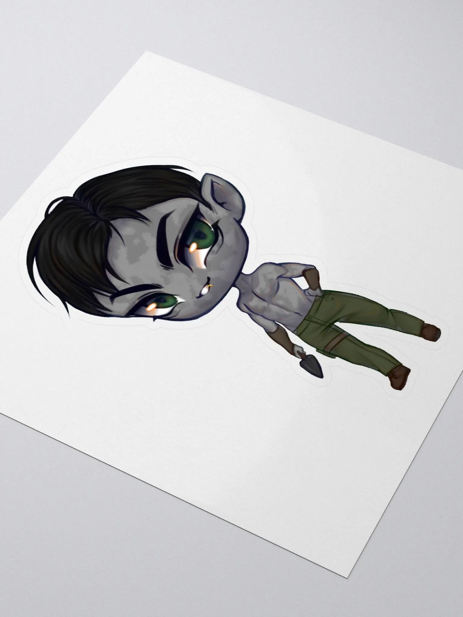 Troy chibi sticker product image (3)