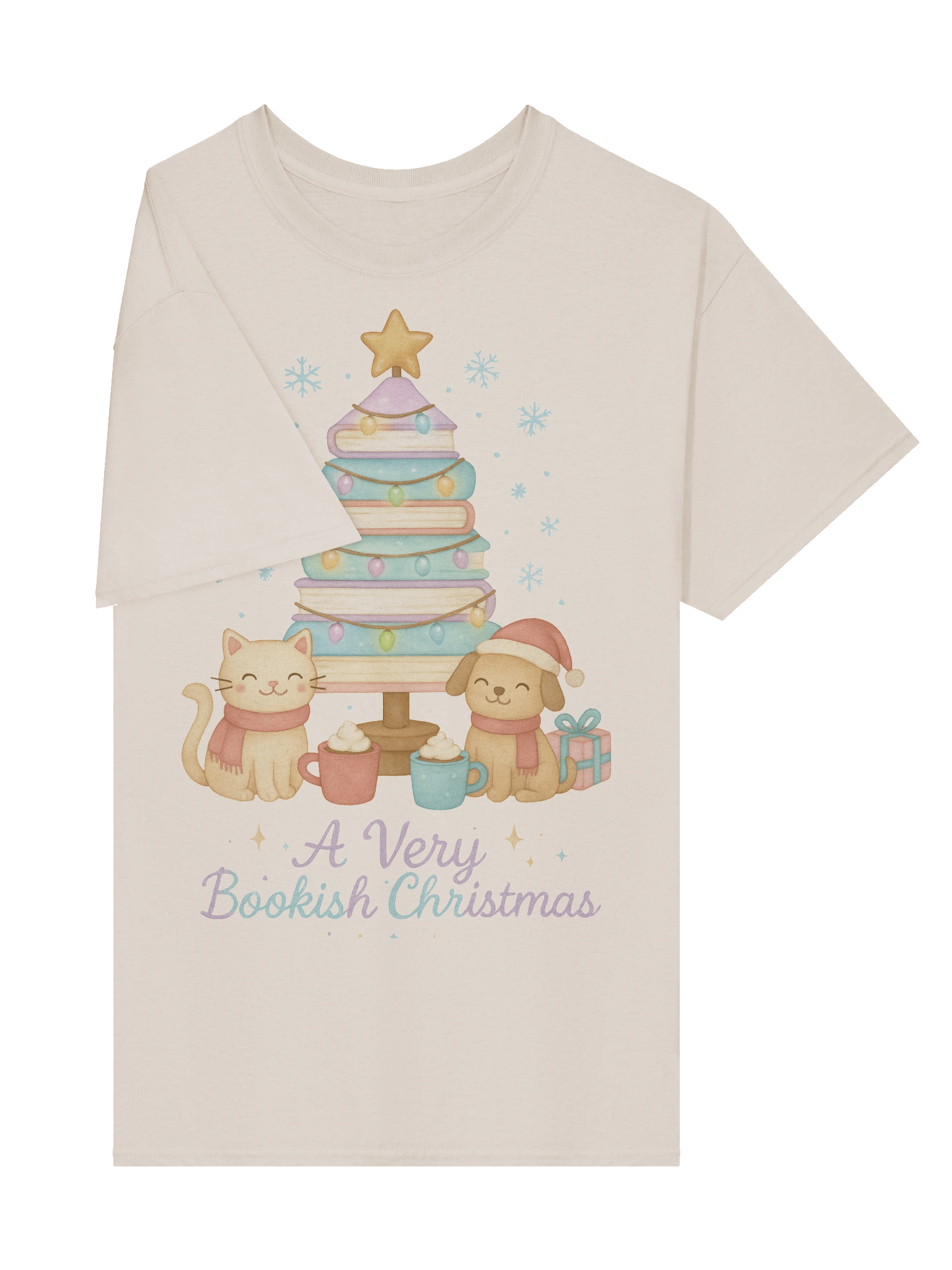 Book Tree Christmas T-Shirt | A Very Bookish Christmas” product image (100)