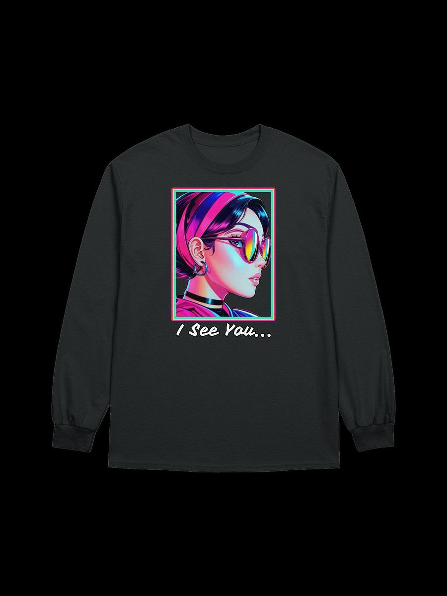 I See You - Side Eye Girl - Gildan Ultra Cotton Unisex Long Sleeve T-Shirt product image (3)