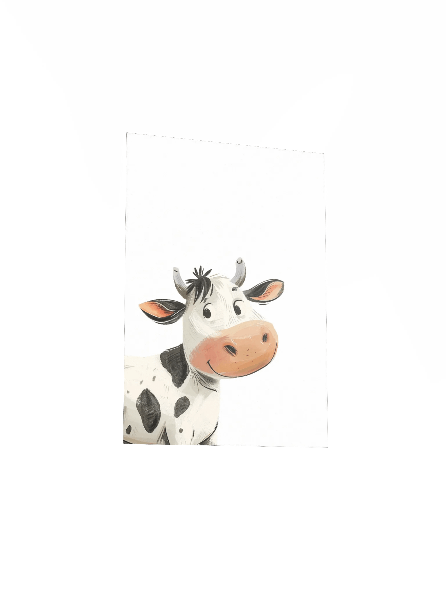 Holstein Cow Nursery Wall Print product image (4)
