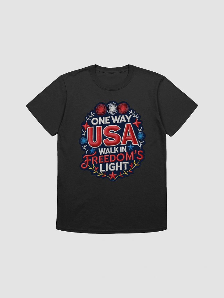 Freedom's Light Patriotic T-Shirt product image (3)
