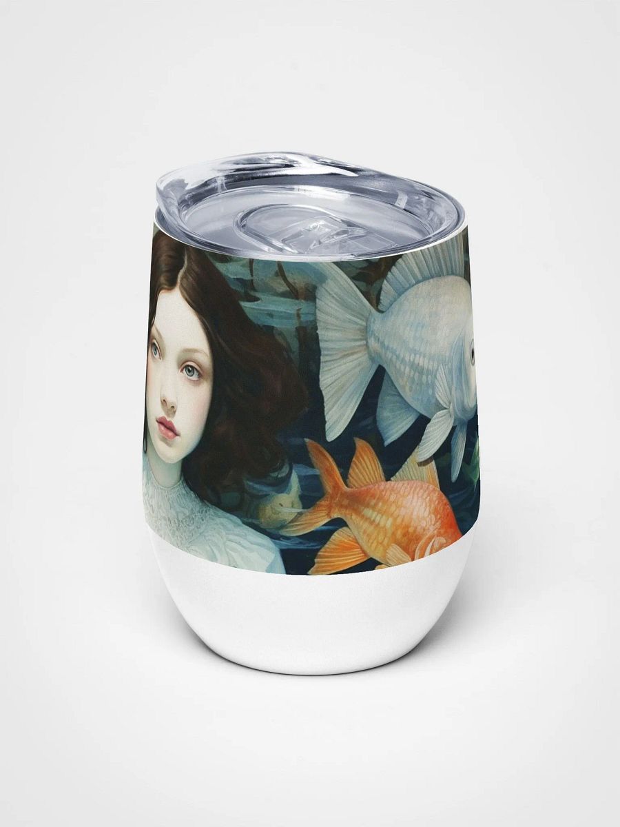 The Keeper of Koi - Wine Tumbler product image (4)