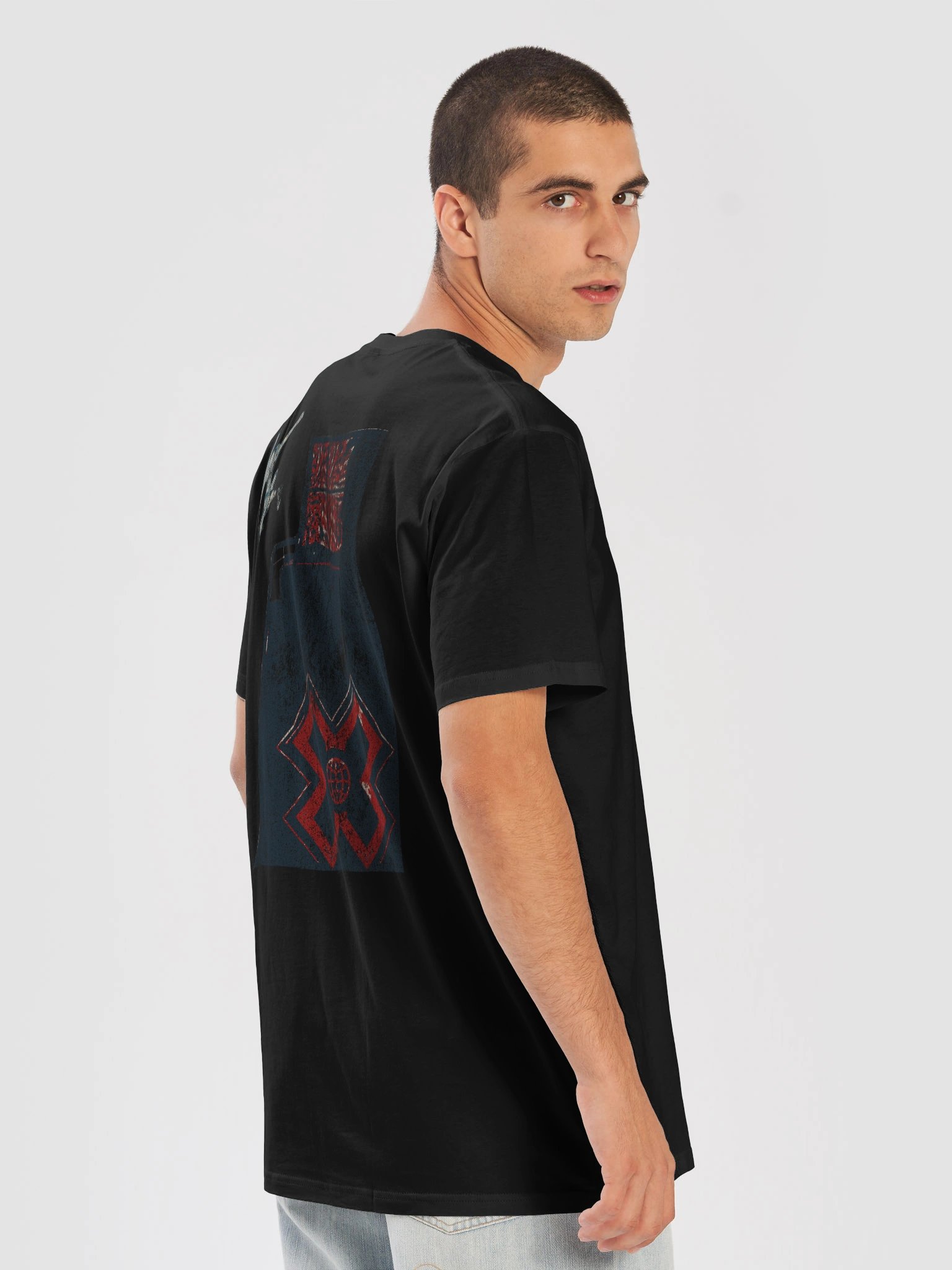 IDGAF X-GAMES SKATE STREET CUT T-Shirt product image (8)