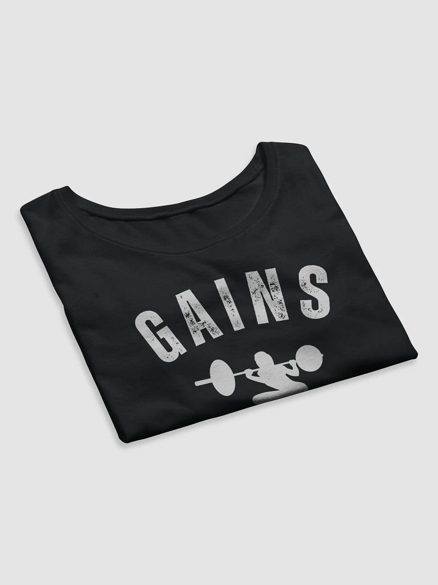 Women's Squat Gains Cropped Tee product image (7)