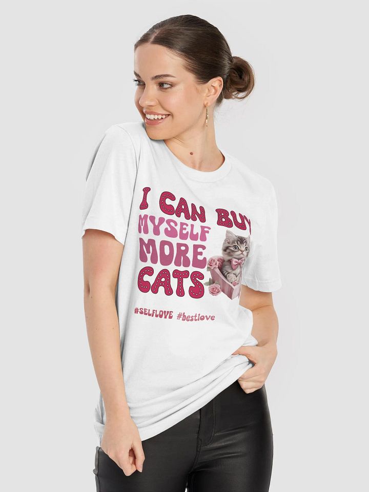 Funny self love cat womens tshirt product image (2)