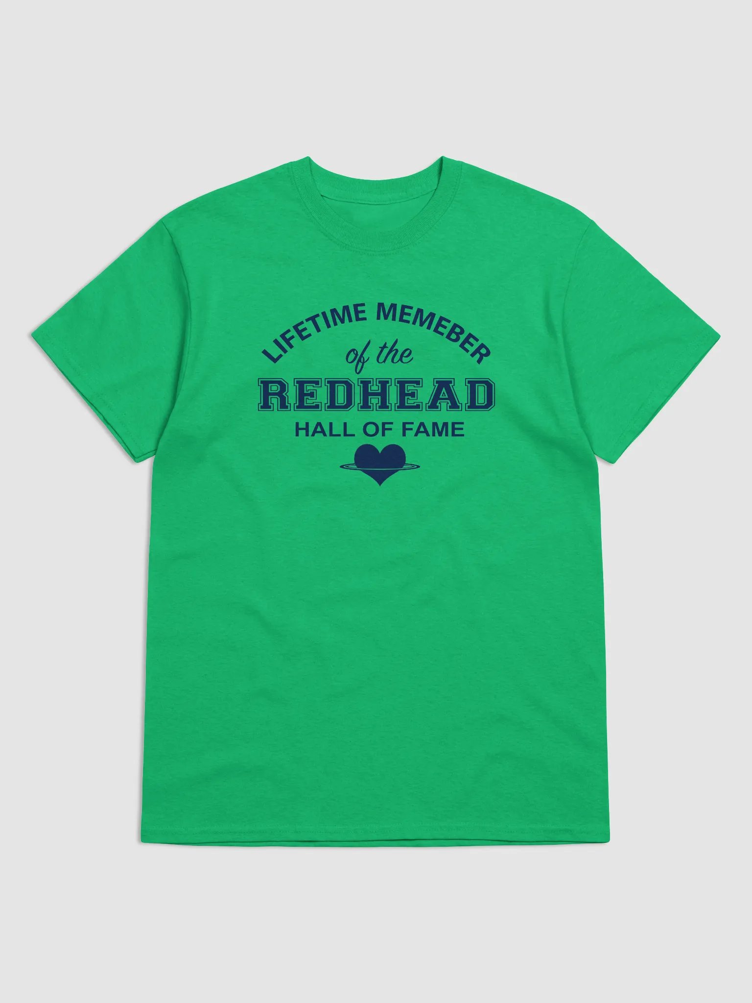 Redhead Hall of Fame Lifetime Member T-Shirt product image (1)
