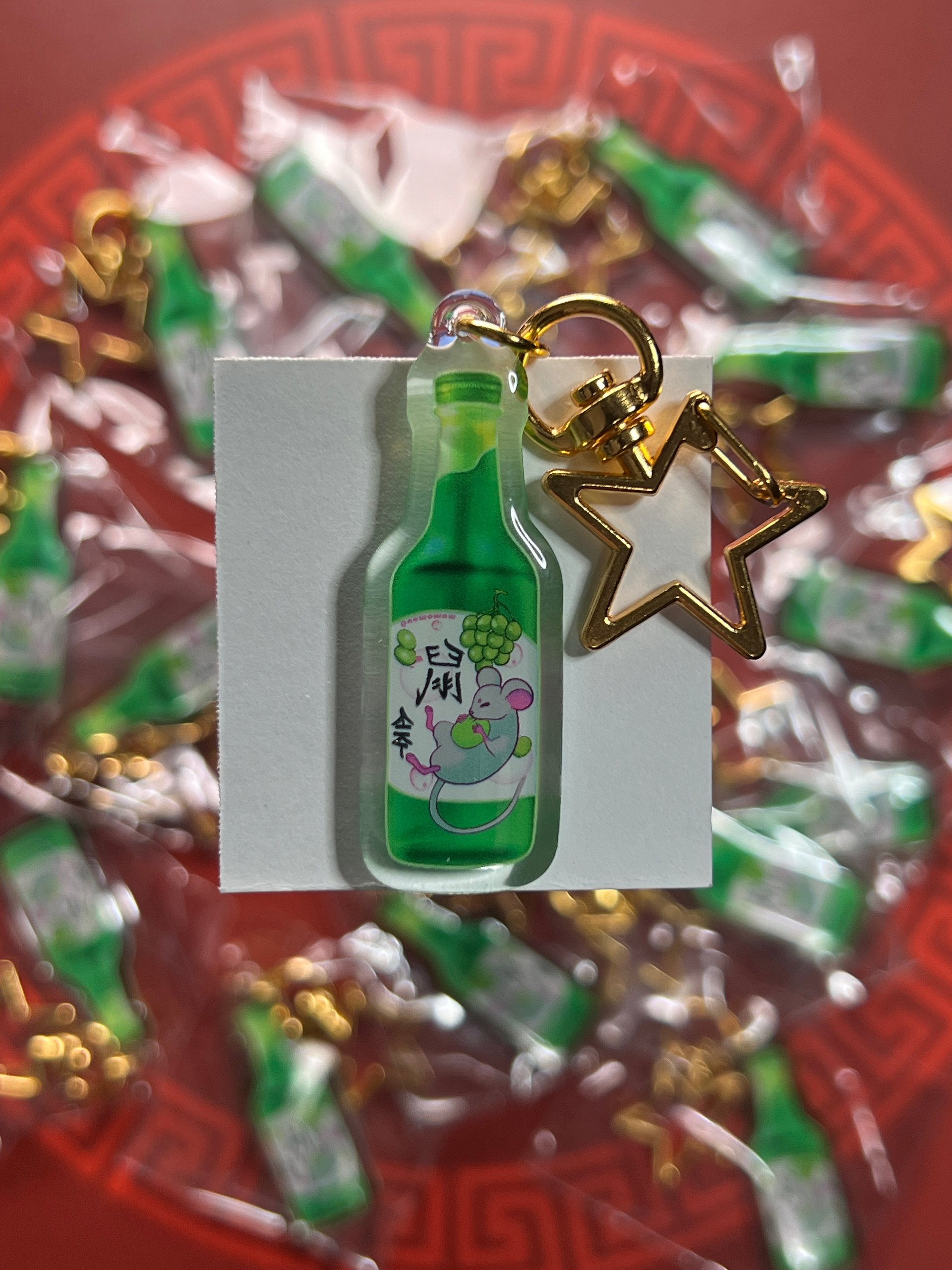Zodiac Drink - Soju Mouse/Rat - Charm product image (2)