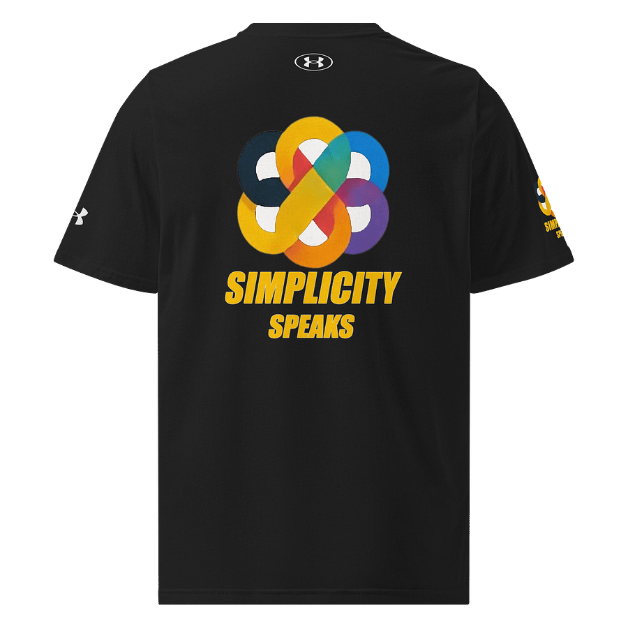 Simplicity Speaks Athletic T-Shirt product image (3)