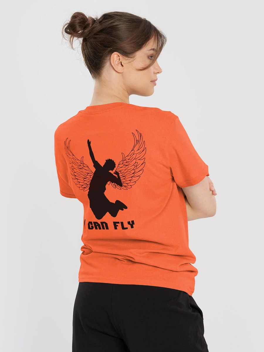Hinata 'I Can Fly' Orange Tee - Back product image (2)
