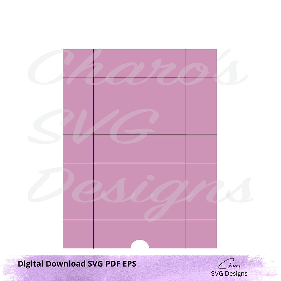 Rectangle Gift Box SVG Template Bundle product image (4)