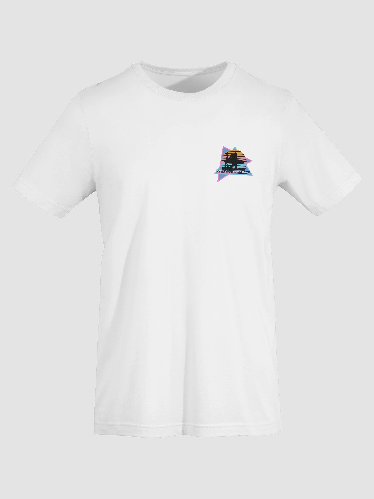Destination Bigfoot Bronco Retro-Inspired T-Shirt (White) product image (7)