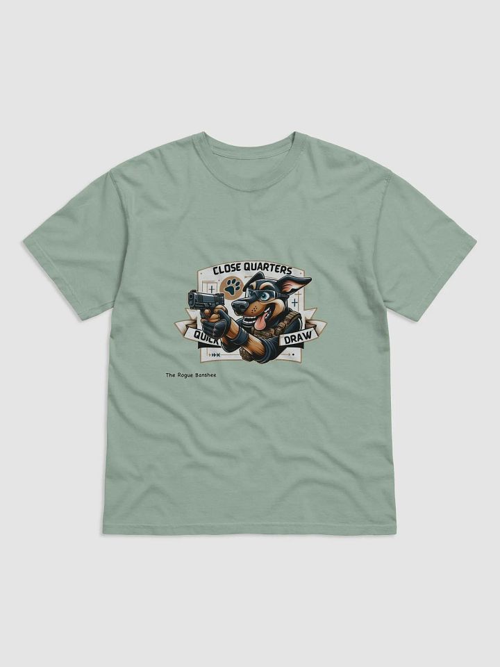 Heavyweight T-Shirt – Close Quarters, Quick Draw product image (2)