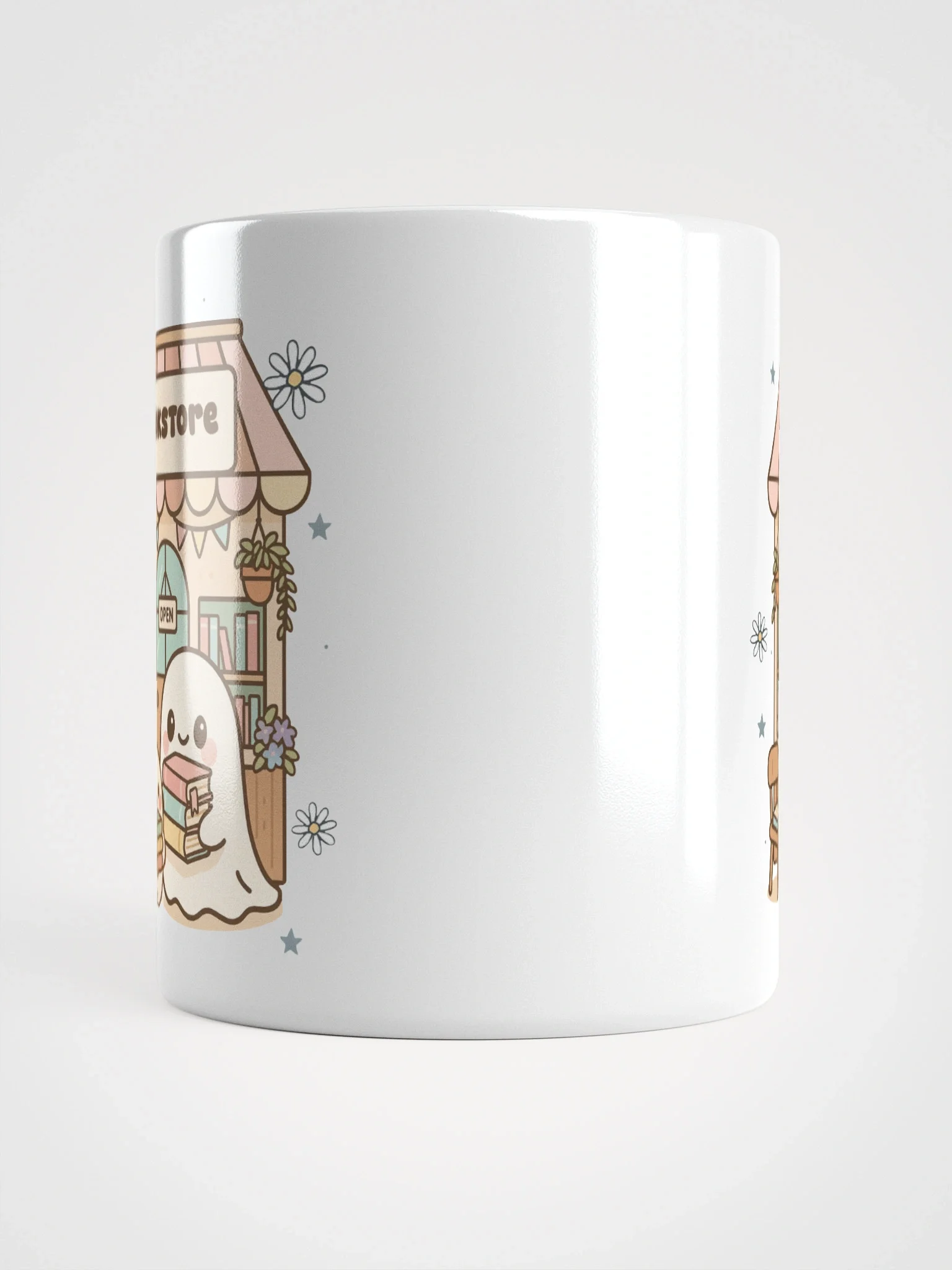 Halloween Ghosts At the Bookstore Mug product image (6)