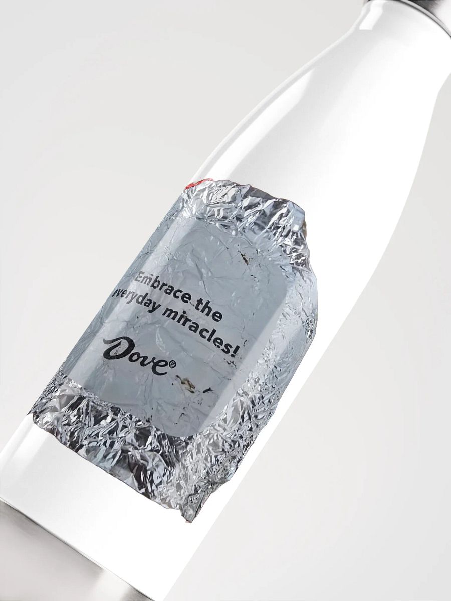Miracle Message Stainless Steel Water Bottle product image (9)