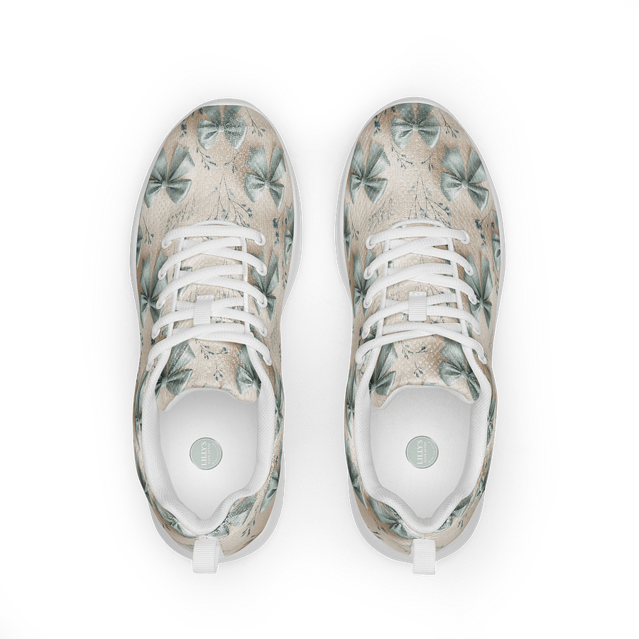 Women’s Athletic Shoes – Something Blue Bows product image (1)
