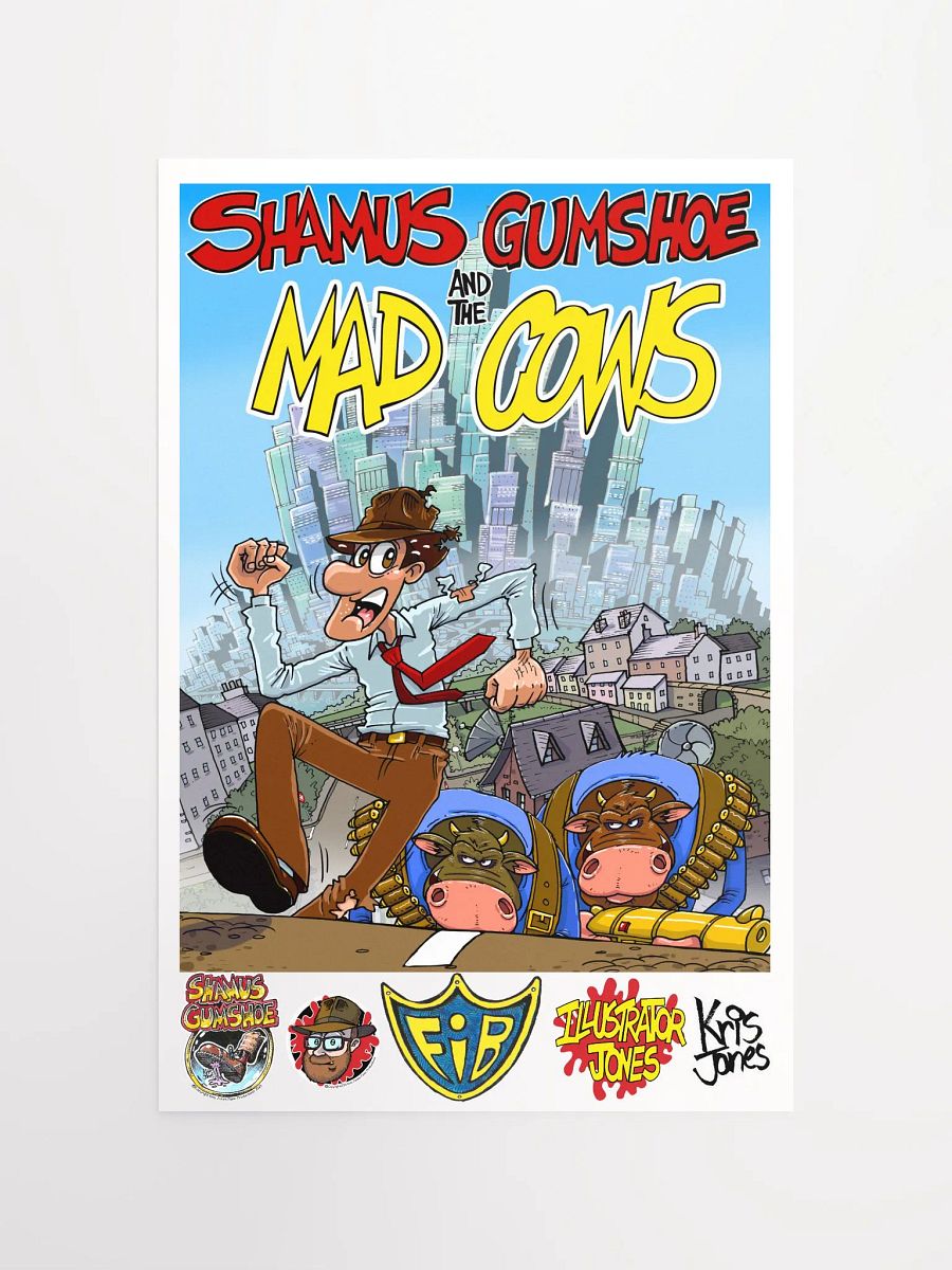 INVASION OF THE MAD COWS! POSTER product image (4)