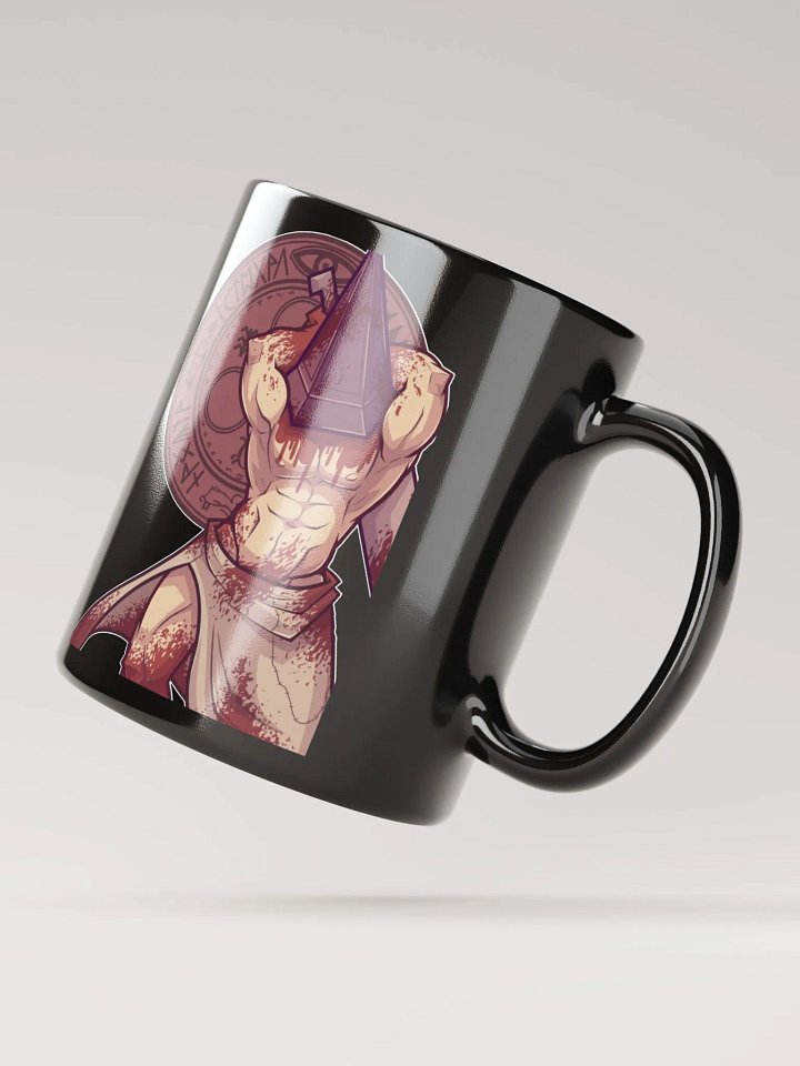 Pyramid Head Black Mug product image (3)