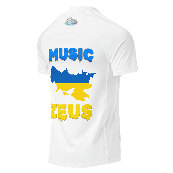 All-Over Print Men's Recycled Short Sleeve Rash Guard product image (1)