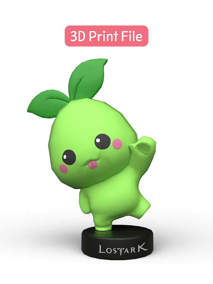 [3d printer file] Mokoko product image (1)