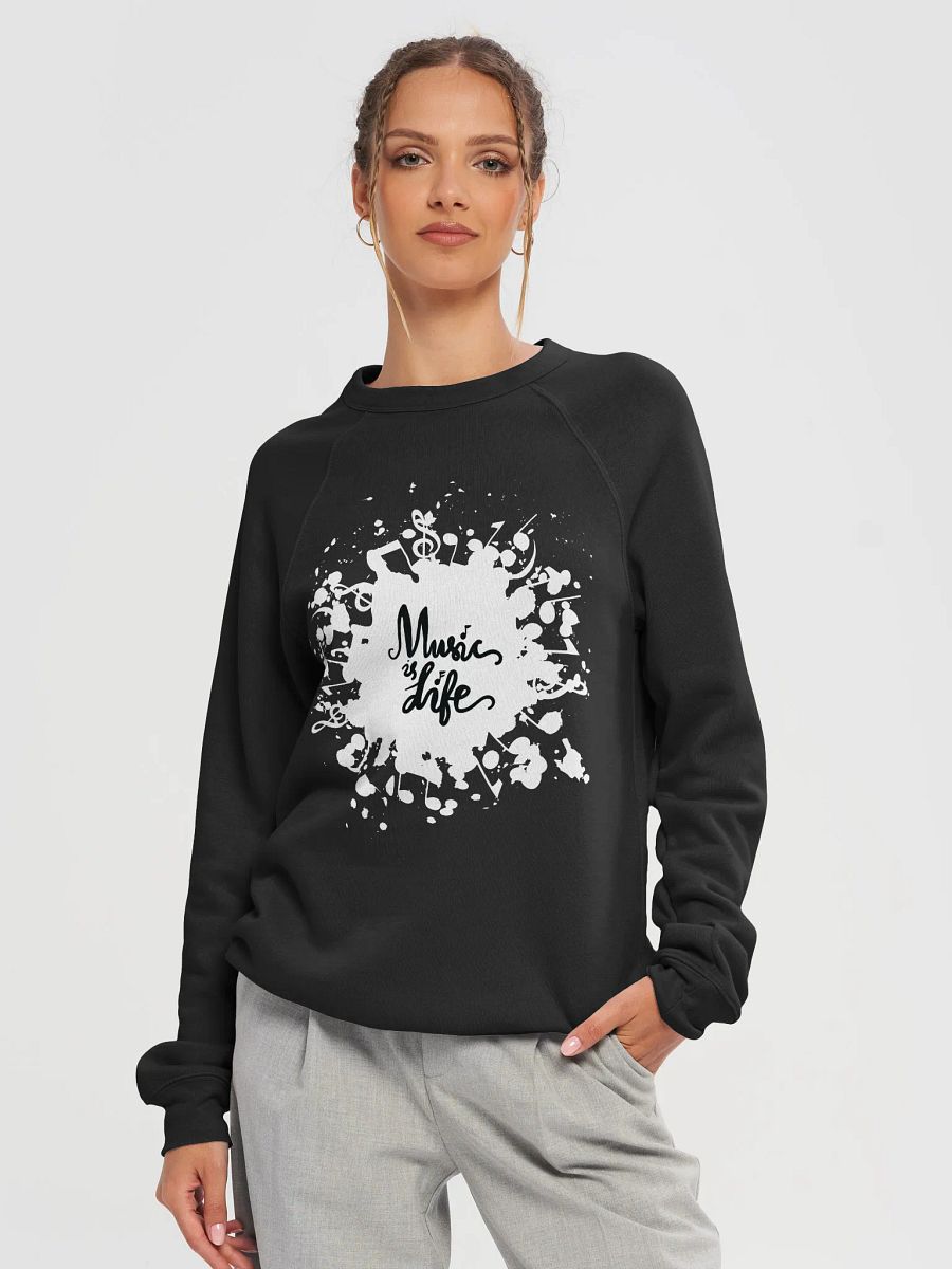 Music is life sweatshirt product image (20)