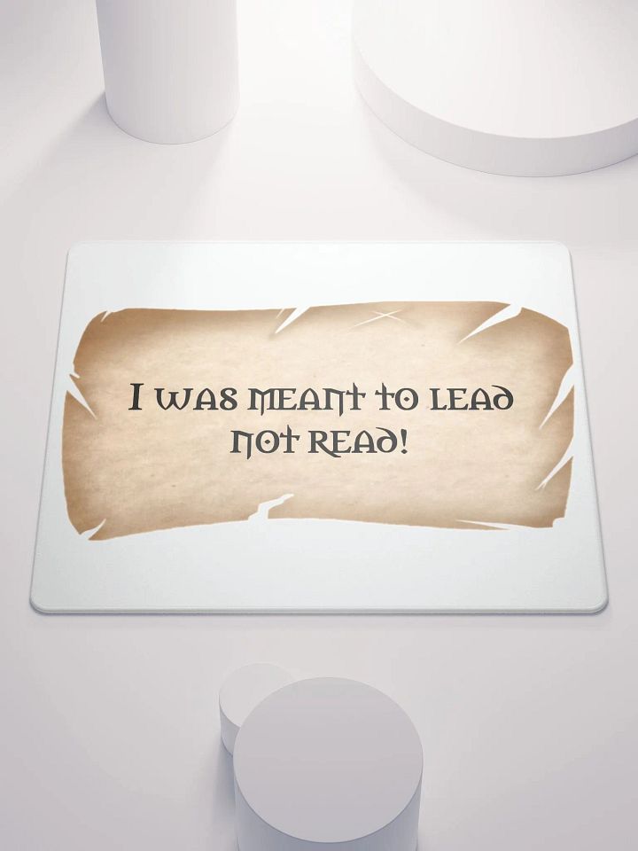 Raid Leader Mousepad product image (1)