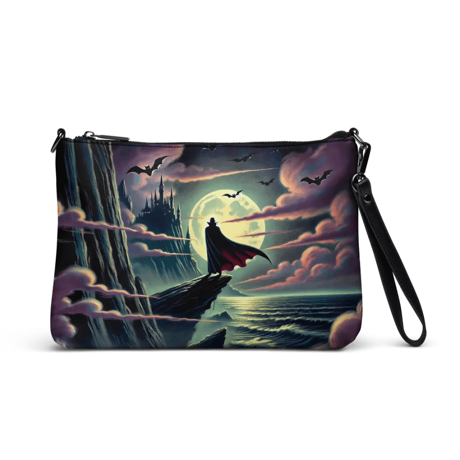 Dramatic Vampire Crossbody Bag - Halloween Purse product image (1)