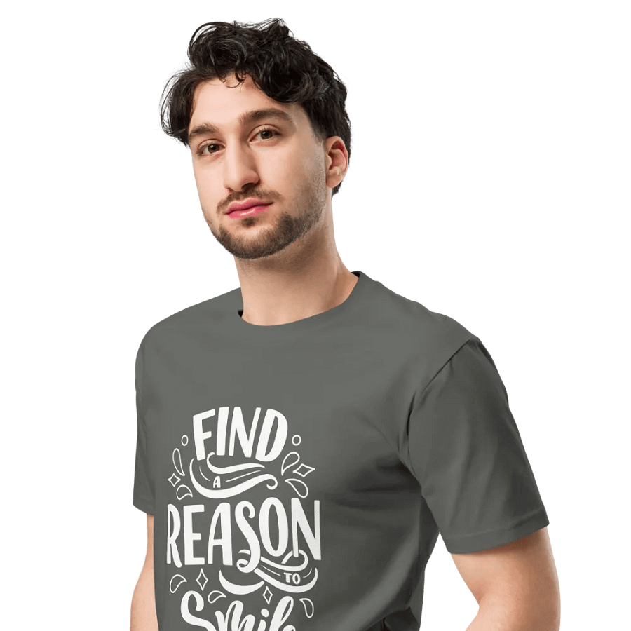 Find a reason to smile unisex tee product image (4)