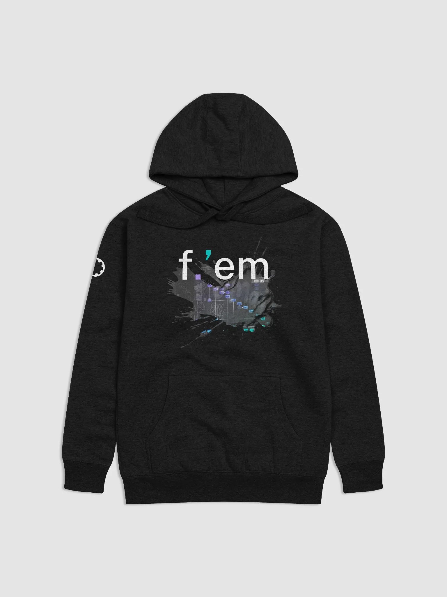 F-em Unisex Premium Hoodie - front product image (1)